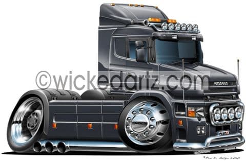 Scania T Cab Black DK (Items from £9.50)
