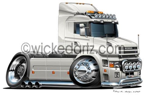 Scania T Cab White DK (Items from £9.50)