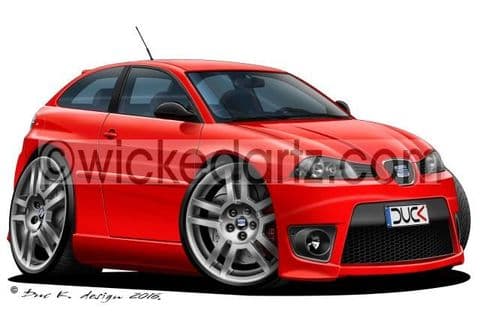 Seat Ibiza Cupra R MK3 2004+ Red DK (Items from £9.50)