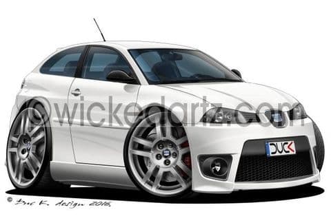 Seat Ibiza Cupra R MK3 2004+ White DK (Items from £9.50)