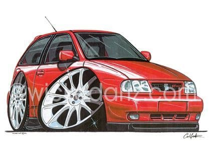 Seat Ibiza MK2 Red (Items from £9.50)