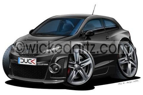 Seat Ibiza MK4 Cupra 2008+ Black DK (Items from £9.50)