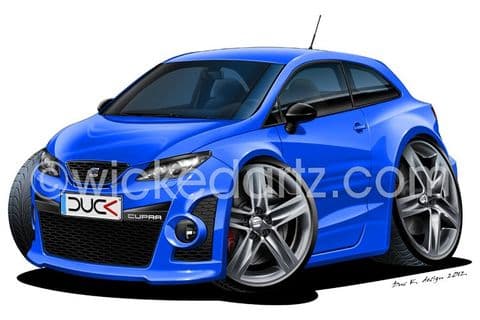 Seat Ibiza MK4 Cupra 2008+ Blue (Items from £9.50)