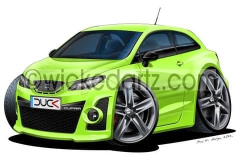 Seat Ibiza MK4 Cupra 2008+ Green DK (Items from £9.50)