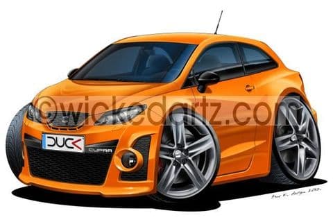 Seat Ibiza MK4 Cupra 2008+ Orange DK (Items from £9.50)