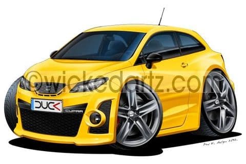 Seat Ibiza MK4 Cupra 2008+ Yellow DK (Items from £9.50)