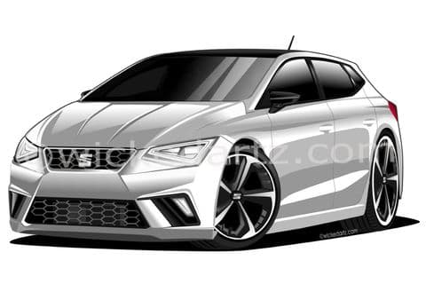 Seat Ibiza MK5+ 2022+ Silver (Items from £9.50)