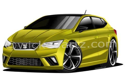 Seat Ibiza MK5+ 2022+ Yellow (Items from £9.50)