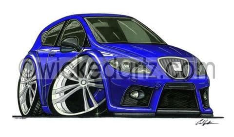 Seat Leon Cupra Blue (Items from £9.50)