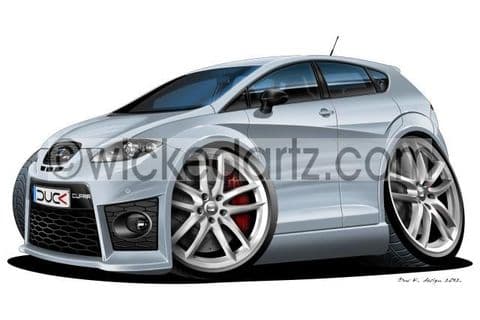 Seat Leon Cupra MK2 Silver DK (Items from £9.50)