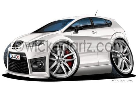 Seat Leon Cupra MK2 White DK (Items from £9.50)