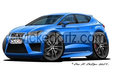 Seat Leon Cupra MK3 2016+ Blue DK (Items from £9.50)