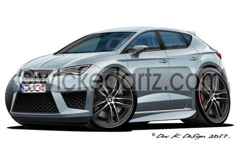 Seat Leon Cupra MK3 2016+ Silver DK (Items from £9.50)