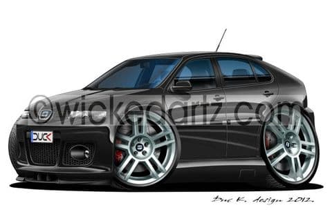 Seat Leon Cupra R MK1 Black DK (Items from £9.50)