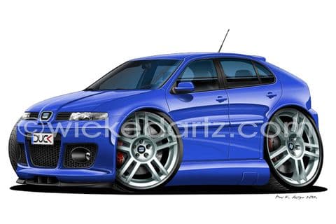 Seat Leon Cupra R MK1 Blue DK (Items from £9.50)