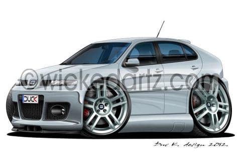 Seat Leon Cupra R MK1 Silver DK (Items from £9.50)