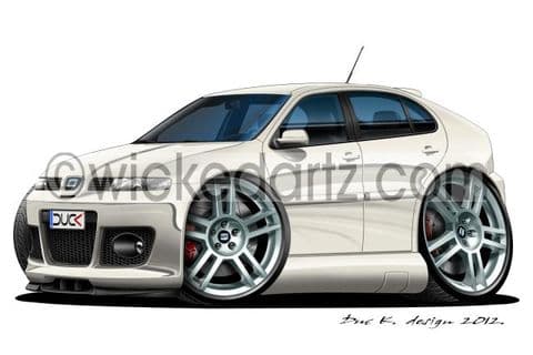 Seat Leon Cupra R MK1 White DK (Items from £9.50)