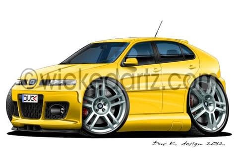 Seat Leon Cupra R MK1 Yellow DK (Items from £9.50)