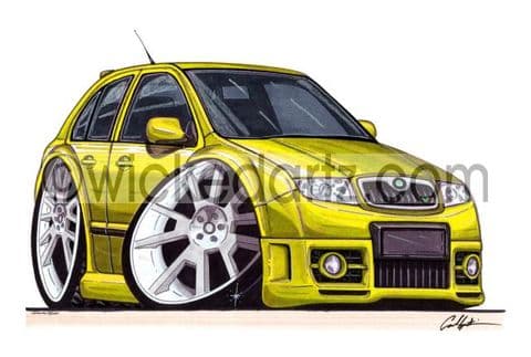 Skoda Fabia MK1 vRS Yellow (Items from £9.50)