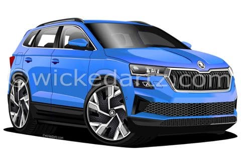 Skoda Karog SUV 2022+ Blue (Items from £9.50)