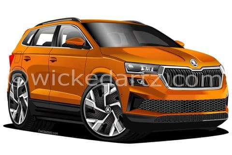 Skoda Karog SUV 2022+ Orange (Items from £9.50)