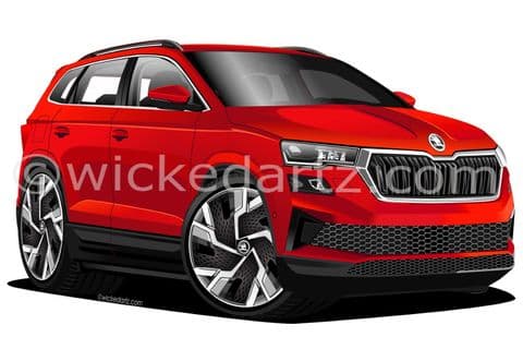Skoda Karog SUV 2022+ Red (Items from £9.50)