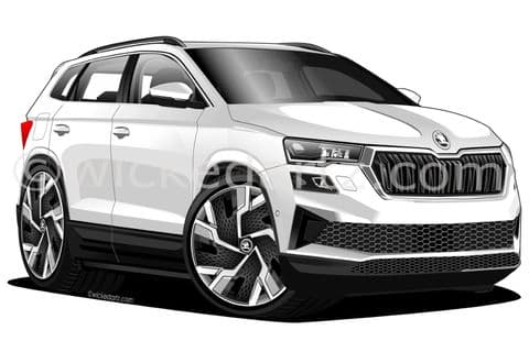 Skoda Karog SUV 2022+ White (Items from £9.50)