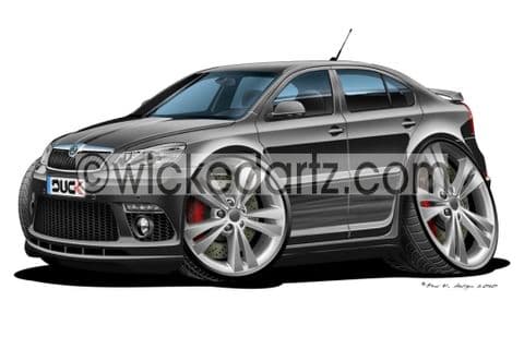 Skoda Octavia vRS Black DK (Items from £9.50)