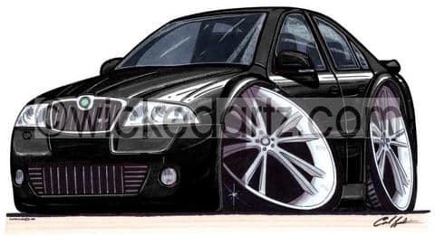Skoda Octavia vRS Black (Items from £9.50)