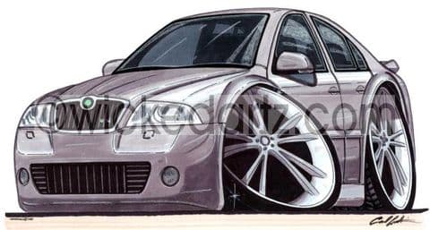 Skoda Octavia vRS Silver (Items from £9.50)