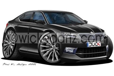 Skoda Superb 2015+ Black DK (Items from £9.50)