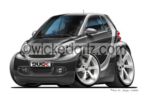 Smart ForTwo Black DK (Items from £9.50)