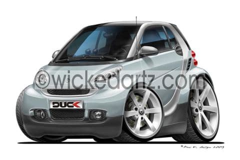 Smart ForTwo Silver DK (Items from £9.50)