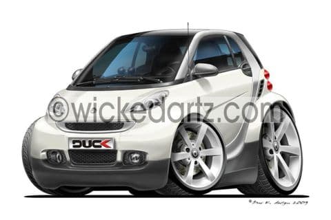 Smart ForTwo White DK (Items from £9.50)