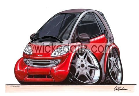 Smart MK1 Red (Items from £9.50)