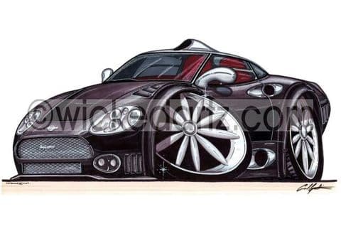 Spyker C8 Black (Items from £9.50)