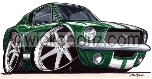 Steve McQueen 'Bullit' Ford Mustang (Items from £9.50)