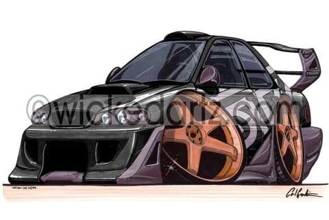 Subaru Impreza Electra One Black (Items from £9.50)