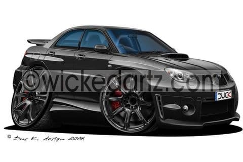 Subaru Impreza WRX/STi 2006+ (BK) Black DK (Items from £9.50)