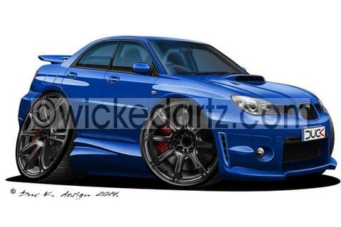 Subaru Impreza WRX/STi 2006+ (BK) Blue DK (Items from £9.50)
