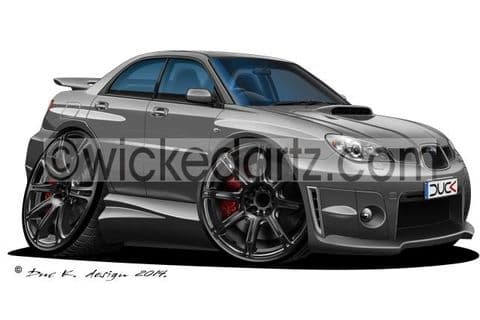 Subaru Impreza WRX/STi 2006+ (BK) Grey DK (Items from £9.50)