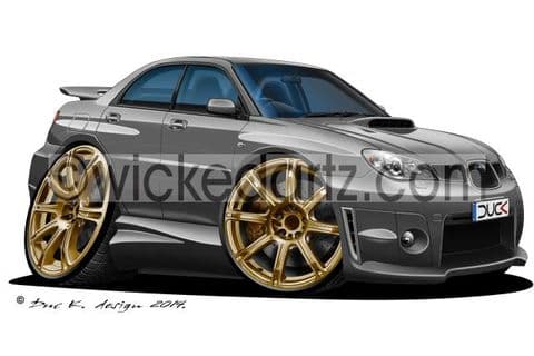 Subaru Impreza WRX/STi 2006+ Grey DK (Items from £9.50)