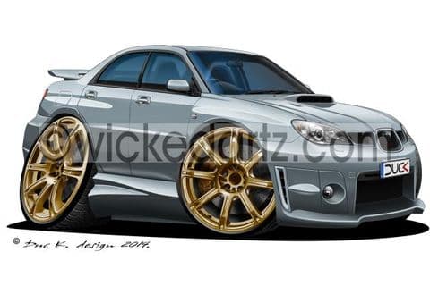 Subaru Impreza WRX/STi 2006+ Silver DK (Items from £9.50)