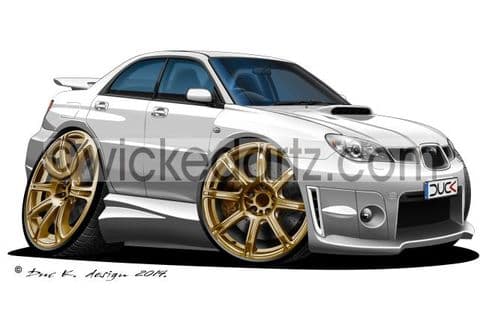 Subaru Impreza WRX/STi 2006+ White DK (Items from £9.50)