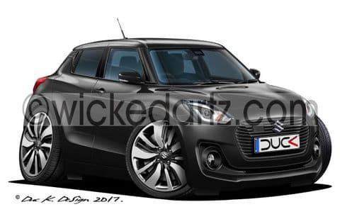 Suzuki Swift 2017+ Black DK (Items from £9.50)