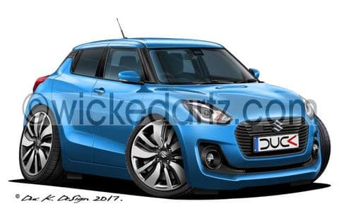Suzuki Swift 2017+ Blue DK (Items from £9.50)