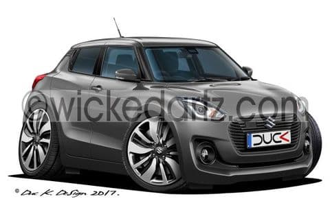 Suzuki Swift 2017+ Grey DK (Items from £9.50)