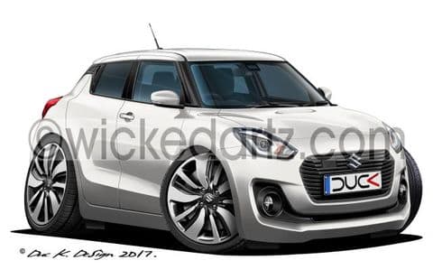 Suzuki Swift 2017+ White DK (Items from £9.50)