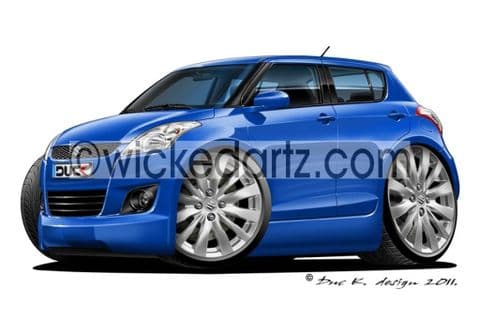Suzuki Swift Blue DK (Items from £9.50)
