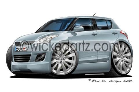 Suzuki Swift Silver DK (Items from £9.50)